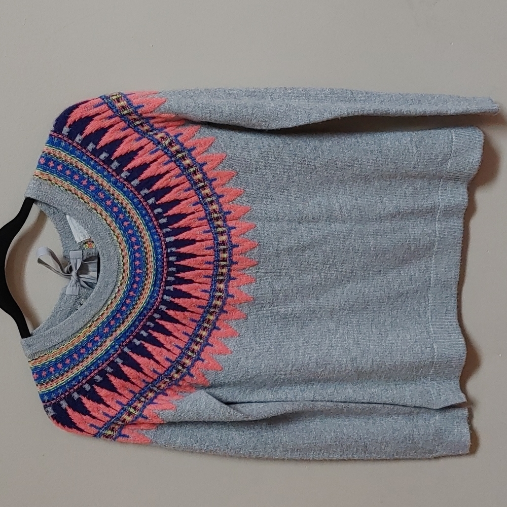 Caslon size small womens fair isle sweater.